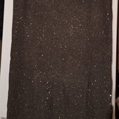 Новая теплая юбочка с блесками. Xxl Тянется