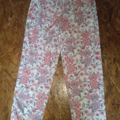 Фірмові жіночі штани, з кишенями, можна як низ від піжами, розмір М
