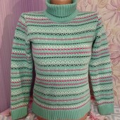 Теплий мякий полушерсть світерок . Стан чудовий