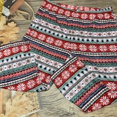 Мужские флисовые пижамные штаны размер 3ХЛ, состояние отличное