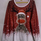 Яркая женская трикотажная домашняя пижамная кофта