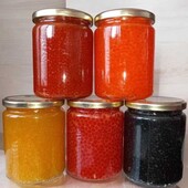 Вкуснейшая икра форели лосося кеты осетра щуки на аыбор