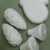 Набір пінопластових фігур для творчості, 5шт