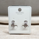 Сережки 'Xuping' Фіаніт (Родій) 069226