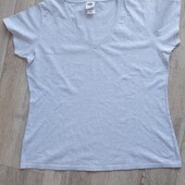 Жіноча сіра футболка FruitLoom