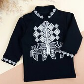 Вишиванка дитяча двонитка 92-140 кольори