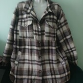 Блиц цена❗Куртка рубашка на синтепоне, Демисезон✓ ПОГ 63-65