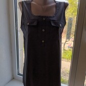 Стильна блузка-рубашка з подовженою спинкою. Розмір наш 48/50