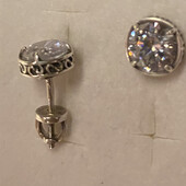 Серьги серебро 925