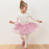 ♕ Стильна дитяча спідниця від Tchibo (Німеччина) розмір 122-128,нюанс