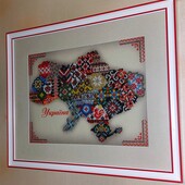 Унікальна карта України (великий формат)