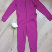 Tom&Trine термобілизна вовняний комбінезон чоловічок для дівчинки 100% мериносова вовна 6 років