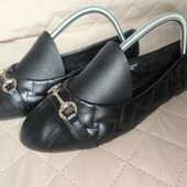 Simply be, uk6 39p 25.5см балетки на дуже широку ніжку