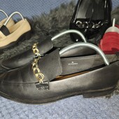 M&s uk8 42p шкіряні локри з ланцюгами
