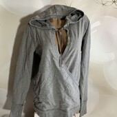 Трикотажное худи без утеплителя размер Л