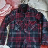 Тепла байкова сорочка гарної якості.