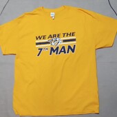 Бавовняна футболка з принтом розмір ХЛ