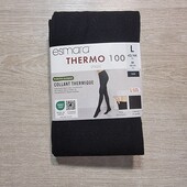 Есмара! Жіночі термоколготки, теплі жіночі колготки! 100 ден, чорні! 40/42 євро 46/48 наш! Лот 11