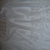 Тюль б.у с тесьмой 2.4 Высота 5.7 длина