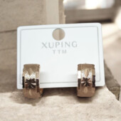 Сережки 'Xuping' (позолота 18к) 073227