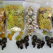 Набір сніжинок і наместин, 900шт