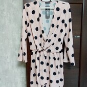 Розпродаж!!! Брендовое новое красивое платье в горох р.14.