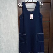 Розпродаж!!! Брендовый новый сарафан-платье из трикотажа р.8евро(10-12).