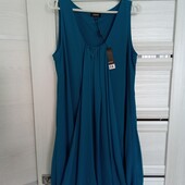 Розпродаж!!! Брендовое новое красивое шифоновое платье р.16.