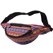 Поясная женская сумка бананка