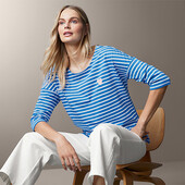 ♕ Кофтина з смужками від Tchibo (Німеччина), р: 42-44 (XS євро)