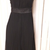 Чорна сукня пліссе