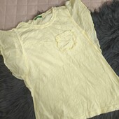 Benetton, 7-8 p жовта футболка з крильцями