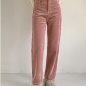 Стильні теплі вельветові штани від Shein, розмір S.