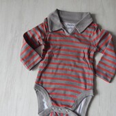 Боді з довгим рукавом hanes 0-6м