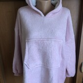 Меховушка, плюшева туника, кофта, худи, М-L. primark. слип, пижама