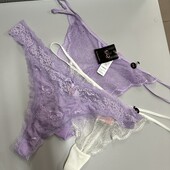 127. Мереживні Бразиліани і стрінги 3 шт, 3xl