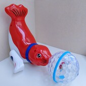 Дуже цікавий морський котик рух на 360°,світло,звук,проекція!