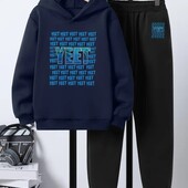 Утеплений зимовий костюм на флісі