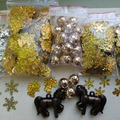 Набір сніжинок і наместин, 900шт