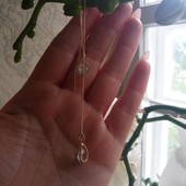 Женские серьги в виде кулона на цепочке.висячие серьги. цепочка.