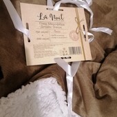 Велюровый плед на Меху! Двухсторонний! 150*200