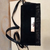 Сумка натуральный замш