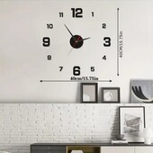 Сучасний 3D настінний безшумний годинник-тихий механізм,