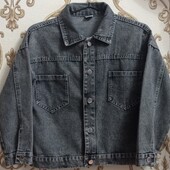 Піджак джинсовий для стильної дівчинки.