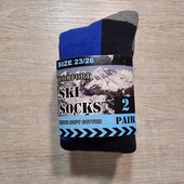 Нидерланды! Термоноски для мальчика, термогольфы для мальчика! 2 пары! 23/26 размер! Лот 43