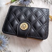 Гаманець екошкіра чорний