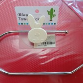 Тримач для рушників металевий настінний