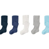 ♕Лот 1 шт♕ Чудові дитячі колготки з органічної бавовни Tchibo(Німеччина), розмір 50-56,темно синій