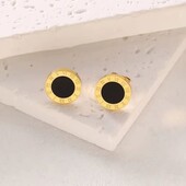 Сережки Stainless Steel нержавіюча сталь