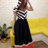 Платье летнее женское с капюшоном